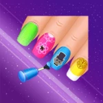 nail salon: princess android application logo